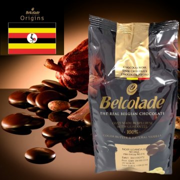 CIOCCOLATO CT UGANDA 80 FONDENTE DROPS KG 1X8